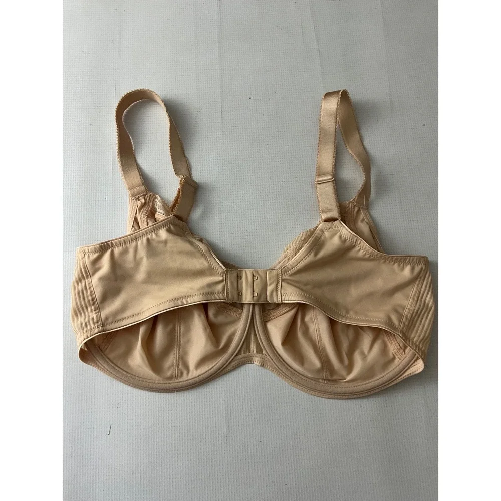 Fantasie‎ Illusion Bra Women 38I Beige Underwire Side Support FL3091